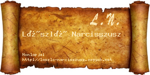 László Narcisszusz névjegykártya